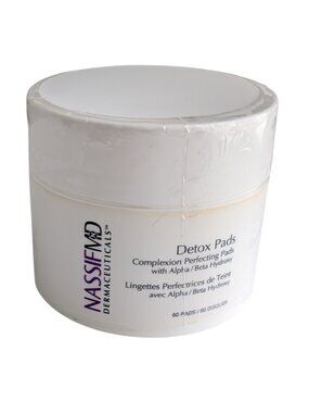 NassifMD 60-count Detox Pads Complexion Perfecting Pads SEALED